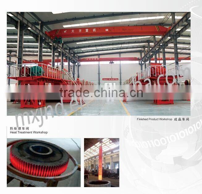 High efficiency double roll crusher with large capacity in brick making machine line