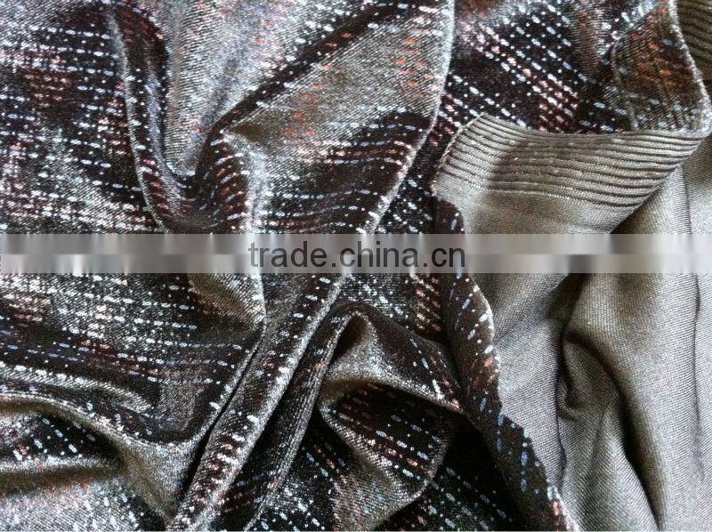 Paper Printing Korea velvet fabric from manufacturer