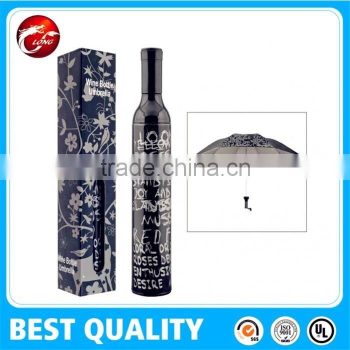 Creative Three Folding Bottle Shape Umbrella