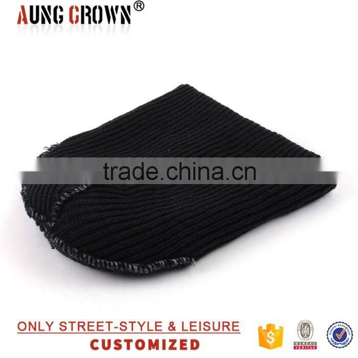 Adult teenader knitted hat factory cool custom design winter hat