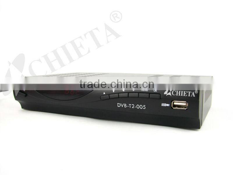 Full HD 1080P DVB-T2 Digital TV Set Top Box MPEG4 H.264 TV Tuner
