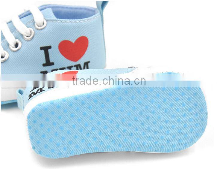 2016 wholesale new design baby sneakers