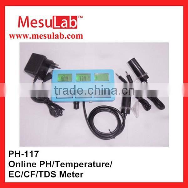 Online flowmeter Online PH/Temperature/EC/CF/TDS Meter