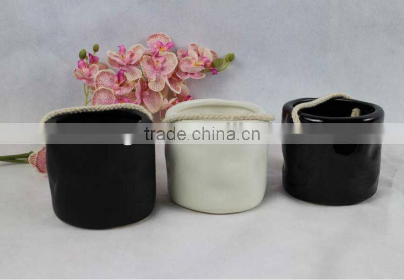 ceramic pot indoor ceramic round vase