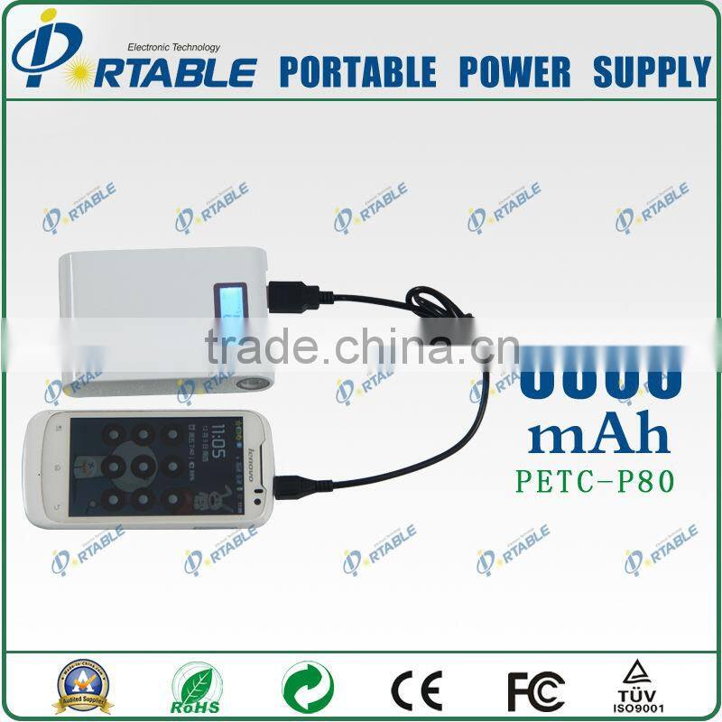 portable cell phone charger 8800mAh power bank