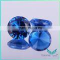 Wholesale Round Blue Synthetic Spinel Gemstone Dark Blue Sapphire