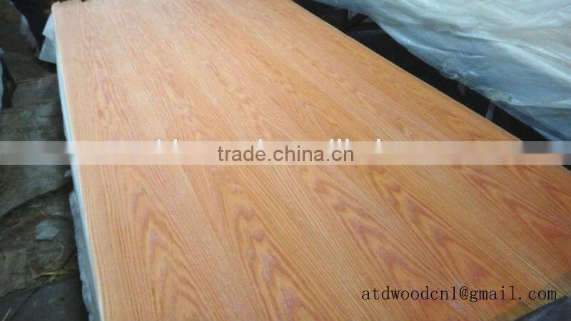 3mm red oak veneer plywood from Linyi