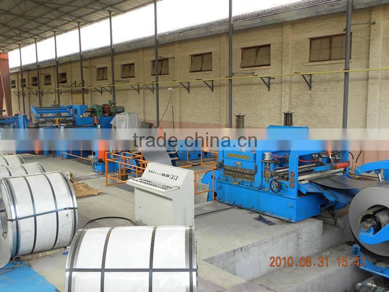 slitting and sheet shearing machine