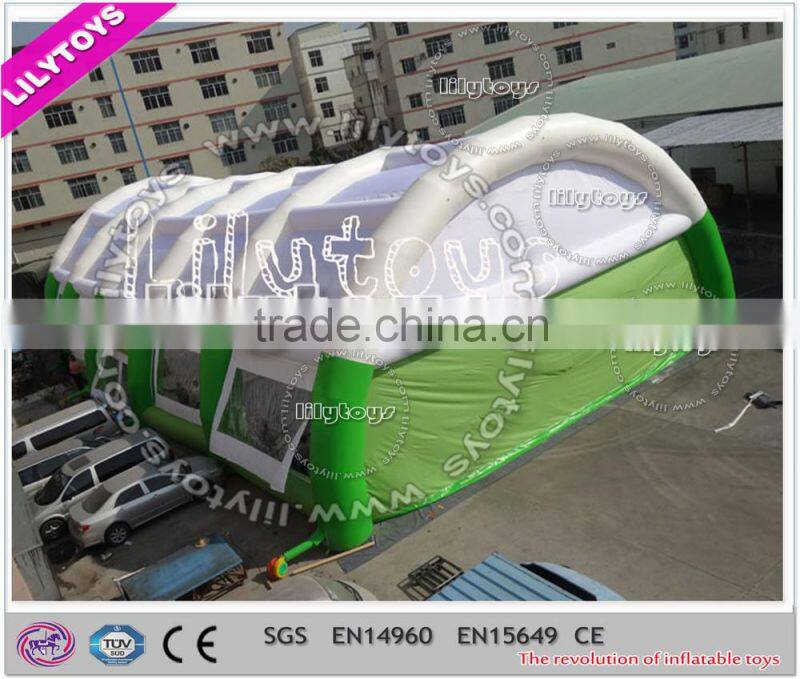ECO-friend design huge housing playground waterproof inflatable sport cover