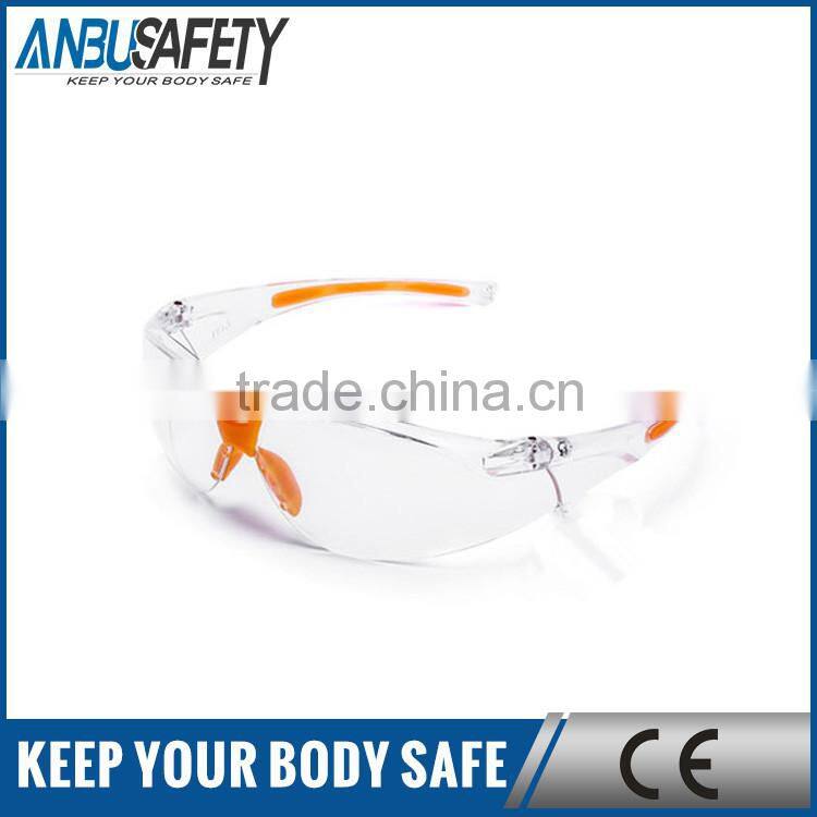 laboratory dust protection ce en166 and ansi z87.1 safety glasses