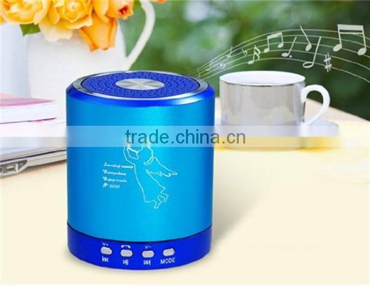 T-2020 Small Round Bluetooth Mini Wireless Speaker