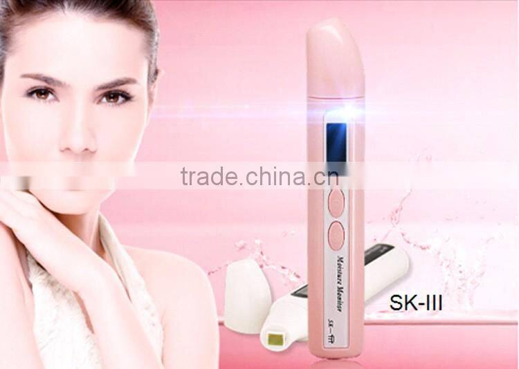 2016 hot selling digital skin moisture analyzer