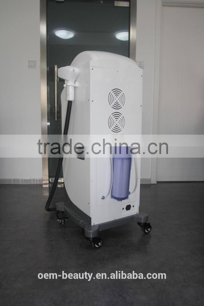Factory direct sales !! 808nm Diode Laser+IPL diode laser hair removal with CE approved