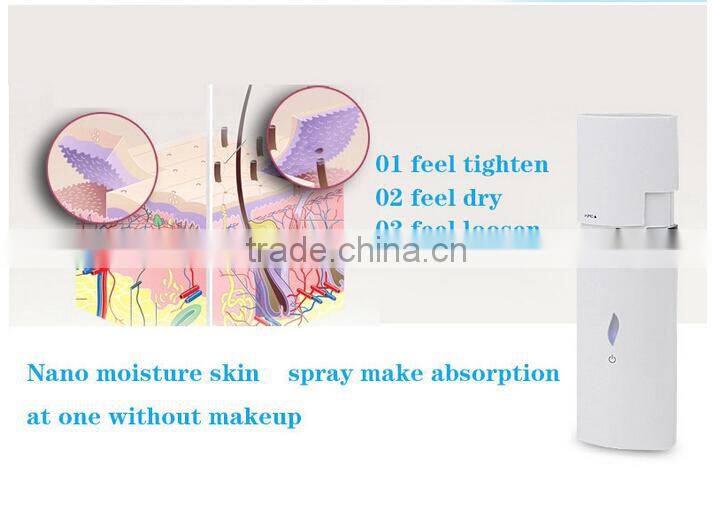 Christmas gift economic handle home use portable mini personal humidifier facial sauna equipment