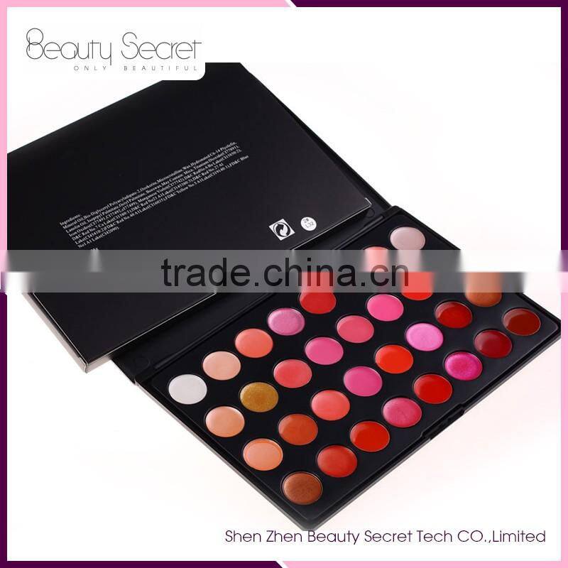 Wholesale 32 colors lipgloss palette matte lipgloss private label