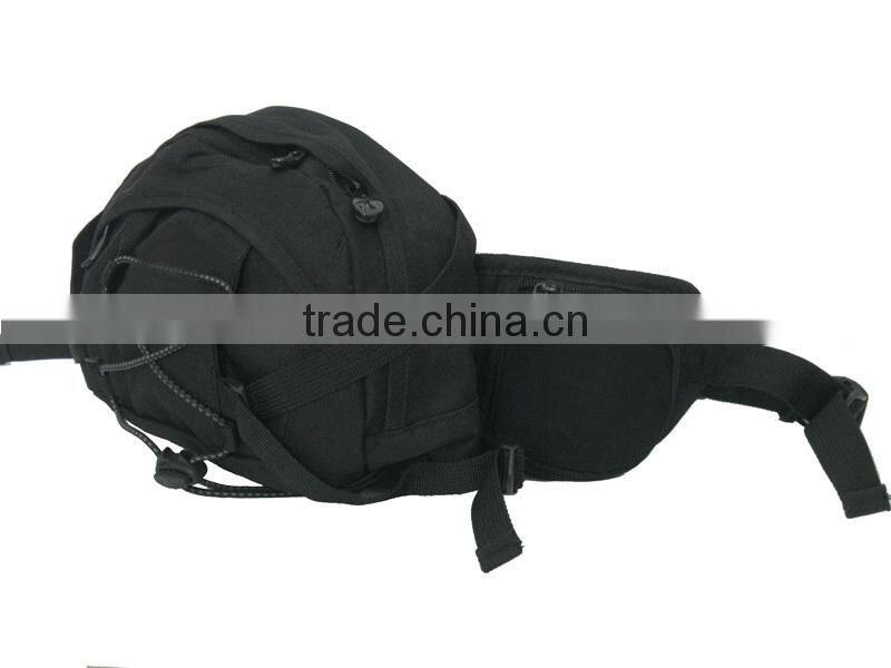Black High Quality Fashion Black Waist Bags WB009