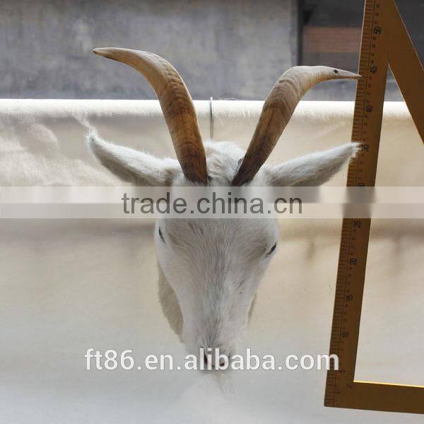 custom unstuffed big goat horns sale, plush animal horns