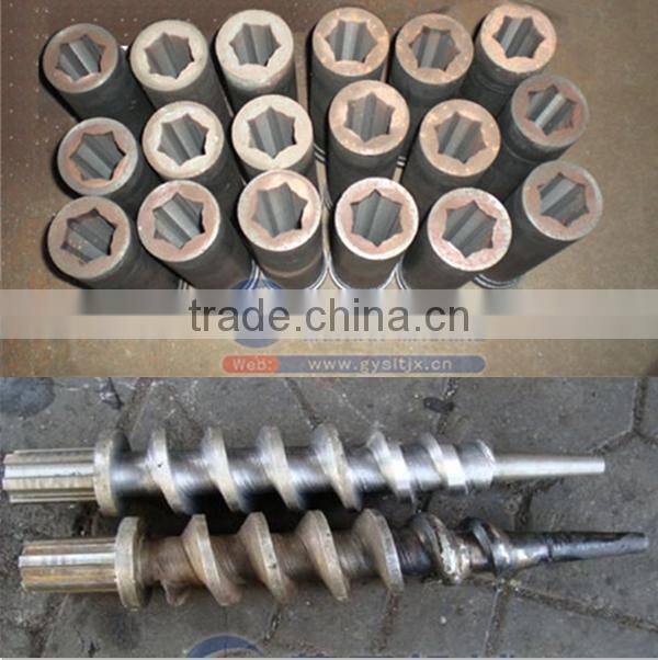 Lowest Factory Price Screw Type Coconut Shell Charcoal Briquette In Hexagonal