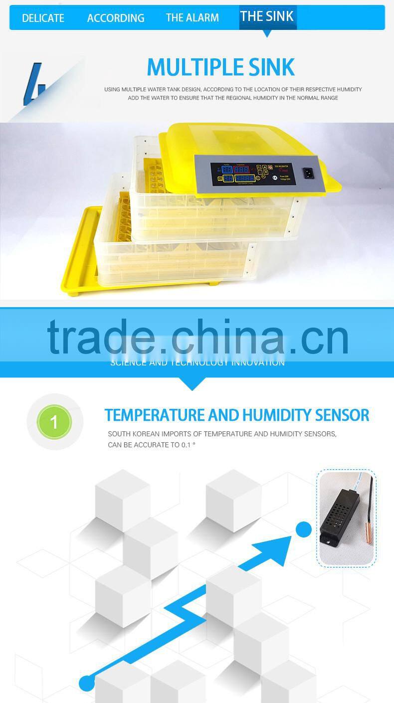 Best quality HHD brand cheap automatic egg incubator for sale YZ-96