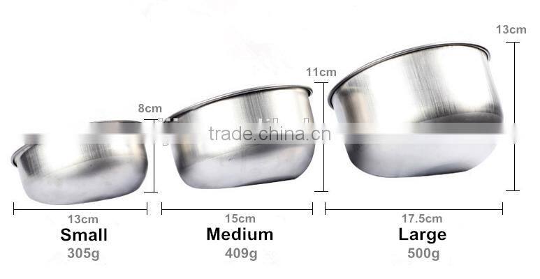 Middle size stainless water bowl for pig with factory price