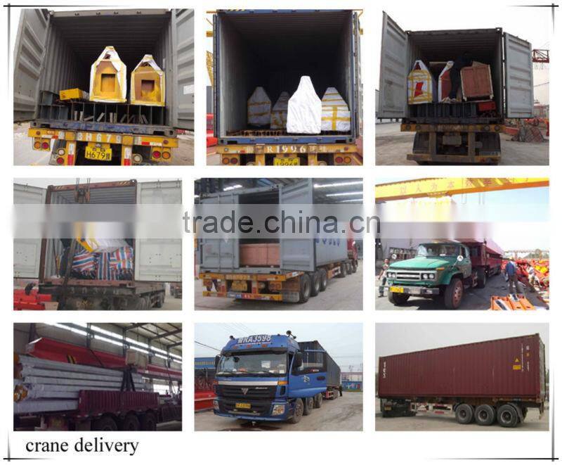Best explosion proof double trolley 50 ton double girder grab overhead crane