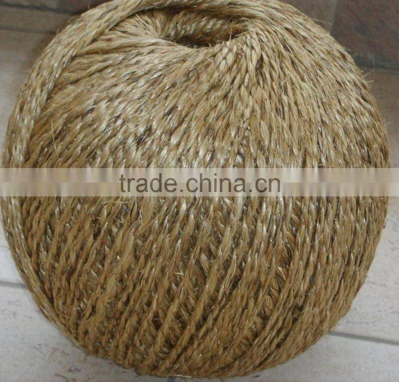 1.5mm twisted pe and pp rope twine sisal rope