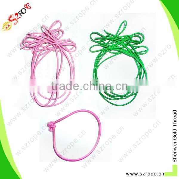 2016 colorful polyester elastic gift bow