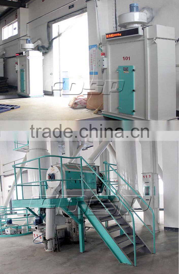 Grain Pelleting equipment 10tph feed pellet mill plant for livestock dairy