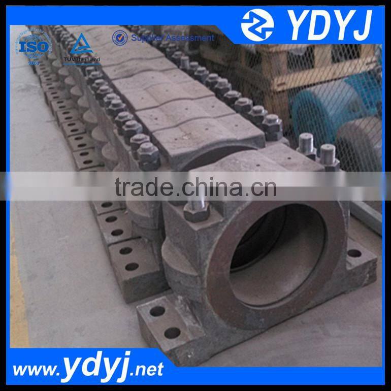 High quality cast iron bearing bracket for conveyor equipments