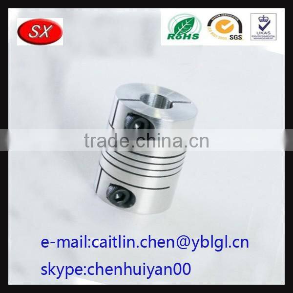Competitive price CNC Motor Shaft Coupler tapered flexible shaft coupling