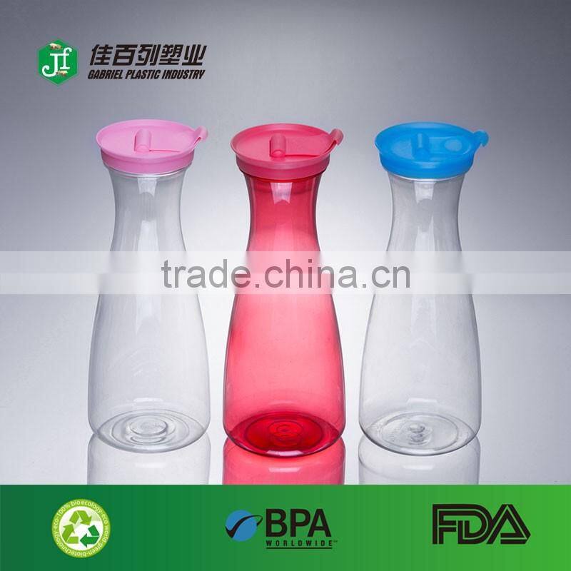 new product empty plastic PVC transparent jar