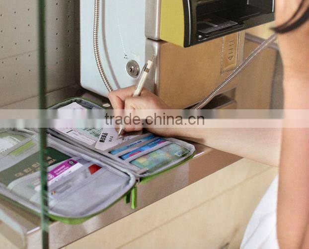 Korea style poly wallet credit card wallet Travel Wallet & Passport Holder