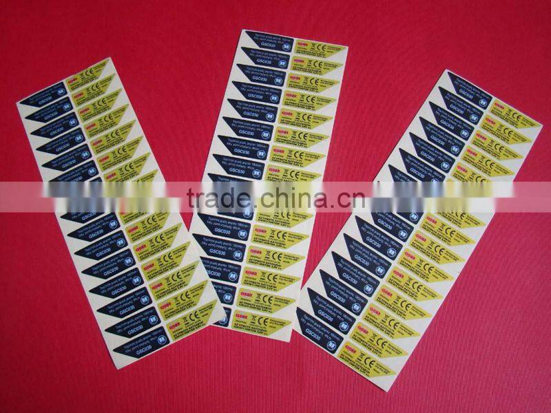 custom cheap water bottle adhesive label sticker