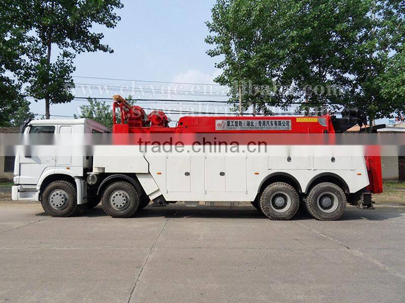 8x4 40Ton HOWO tow truck for sale
