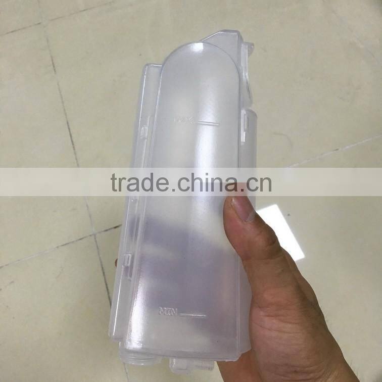 soft plastic containers, translucent or transparent bottle