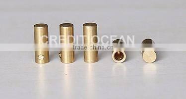 CREDIT OCEAN custom metal tips draw cord end for hoodies