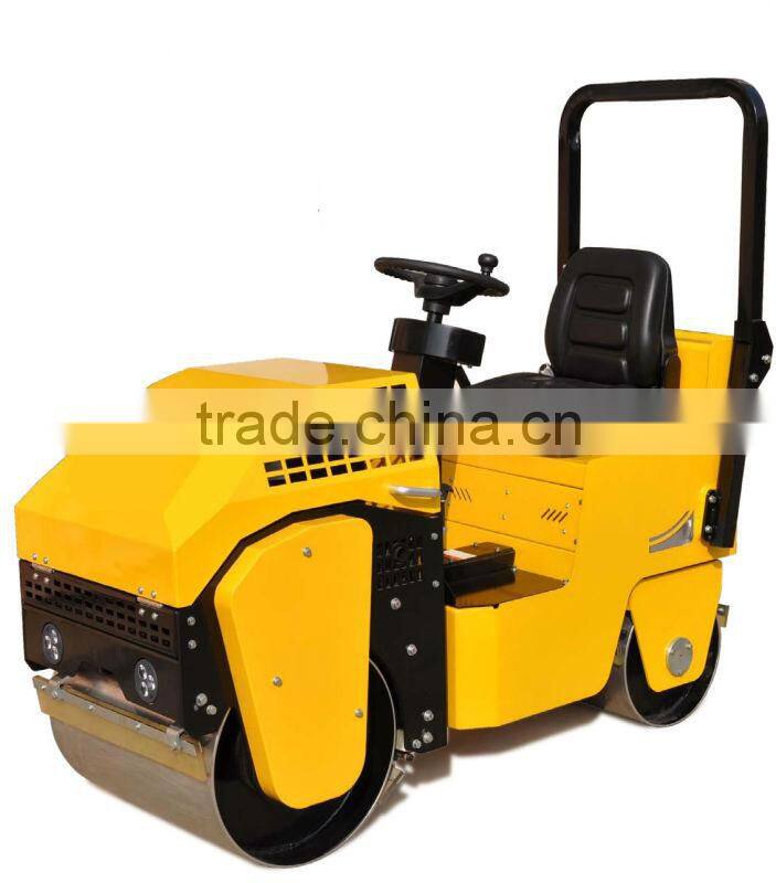 YL41/41C 3 ton road construction machinery diesel engine ride on double drum dynapac vibratory roller