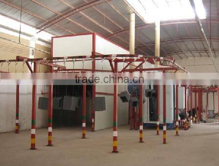 Customized automatic metal powder coating line