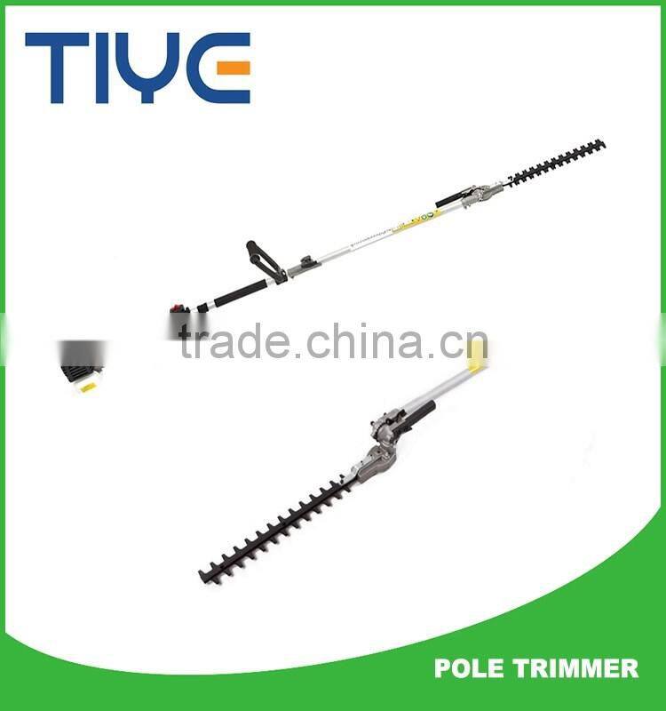 Gasoline 2-Stroke Hedge Trimmer With Long Pole Hedge Cutter