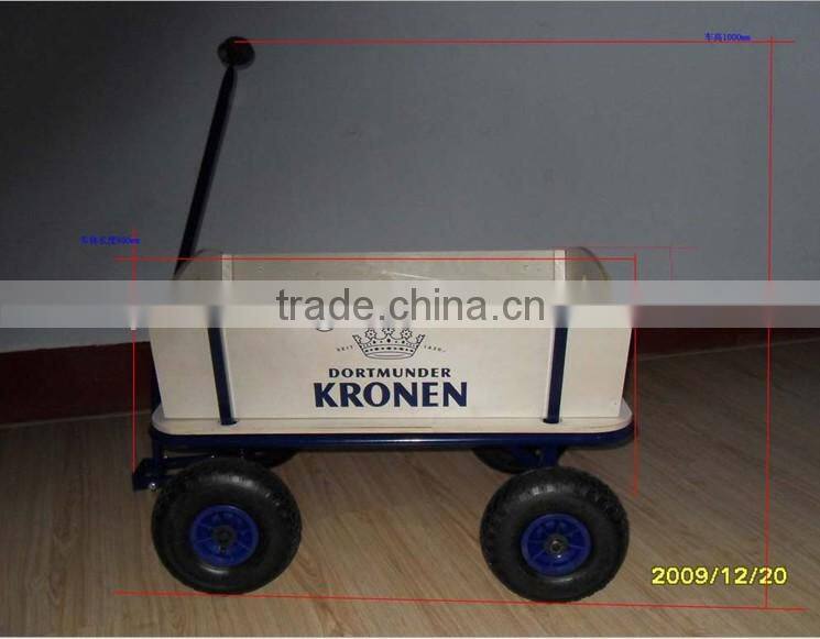 wooden wagon children cart