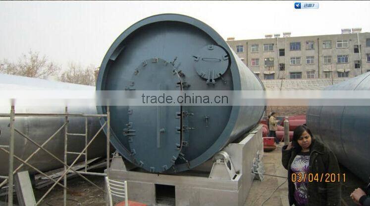 Garbage Recycling Machine Convert Waste To Furnace Oil By Pyrolysis Way