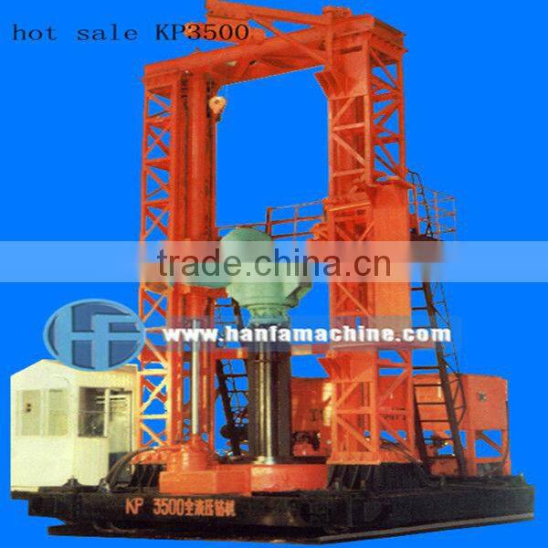 High quality,for high building,port and bridge!!!KP3500 Full Hydraulic Pressure Rotary Mode Drilling Machine