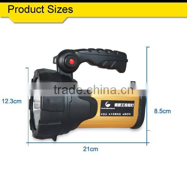 Most powerful led torch light 5JG-A390E rechargeable cree led spot light