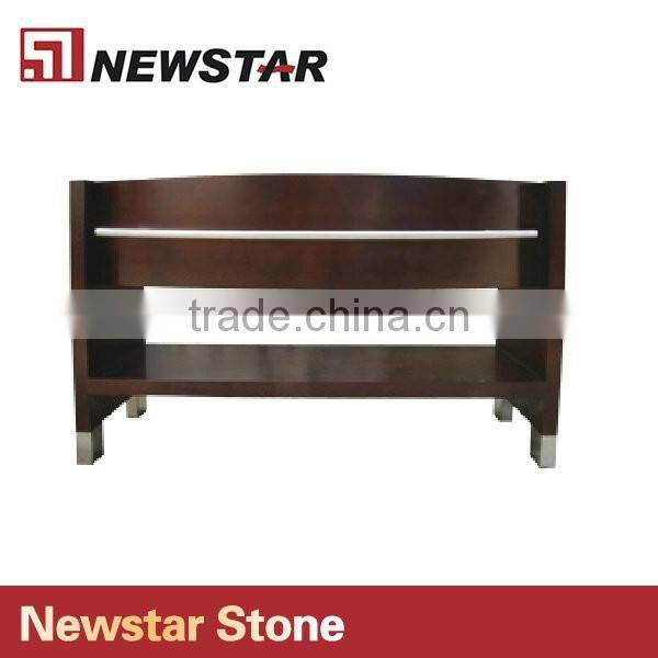 Hotel solid wood bathroom vanity cabinet