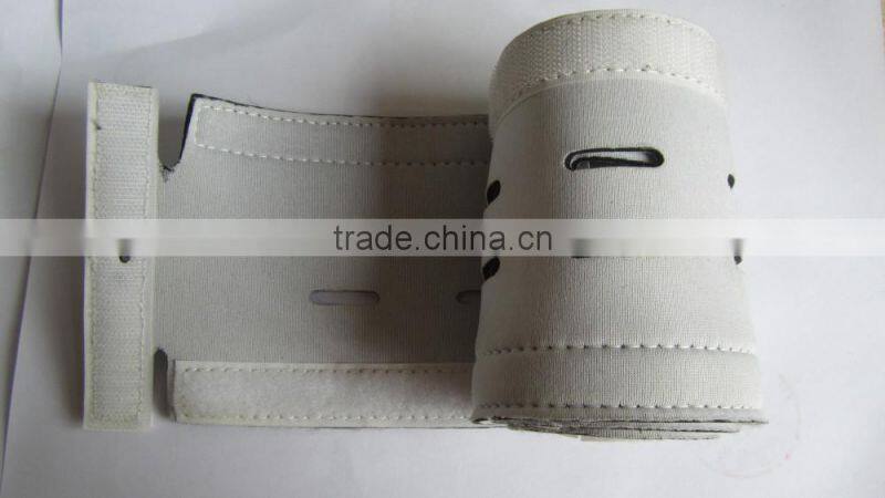 Black and White Neoprene Sleeve for Cable or Wire