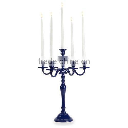 Glass candle holder Candelabra hurricane candelabra