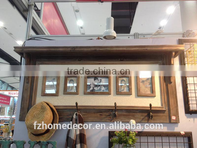 Top seller Antique wooden wall shelf /decorative wall shelf