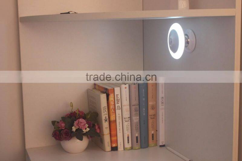 New Arrival Creative Cool UFO 360 Revolve Lighting Lamp, USB Charge LED Human Body Sensor Night Light