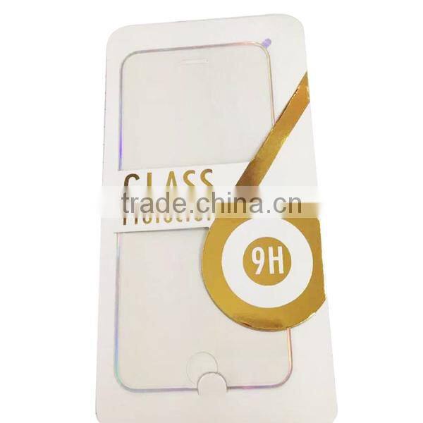 For iphone6 / plus colorful glass filmTransparent tampered glass screen protectosr