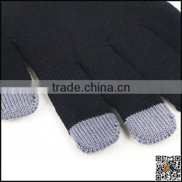 2016 newest style high quality knitted touch screen for smart phone,bluetooth gloves